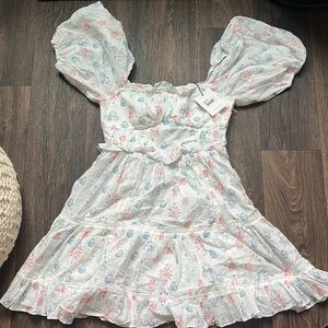 C By Malina Alessia Dress in Capri Coral Blush